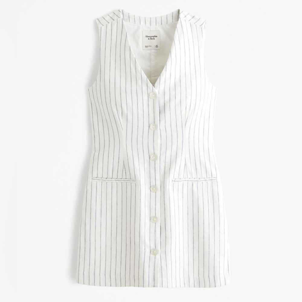 Abercrombie and Fitch Mara linen mini dress